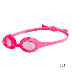 Очки для плавания Arena Spider Kids 004310-203, прозрачные линзы, розовый