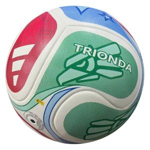Мяч футбольный K12 Adidas Trionda B90010 05/24 Replica, разм. 5, красный/зеленый/синий
