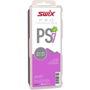 Парафин скольжения Swix PS7 Violet, -2/-8°C,  180 гр, фиолетовый