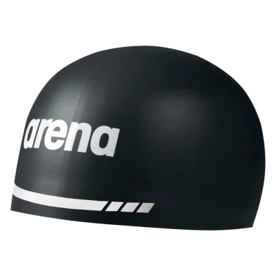 Шапочка для плавания Arena Soft 3D, черный