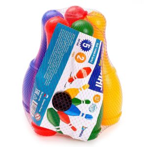 Игровой набор "Кегли", 5 кеглей, 2 шара