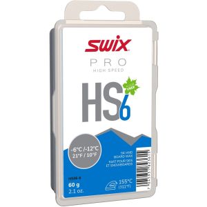 Парафин скольжения Swix HS6 Blue, -6°C/-12°C, 60 гр, синий