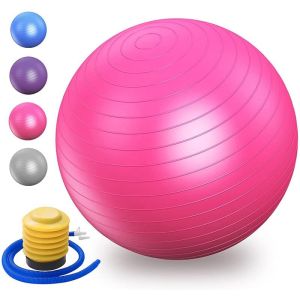 Фитбол Gym Ball, 65 см, гладкий, c насосом