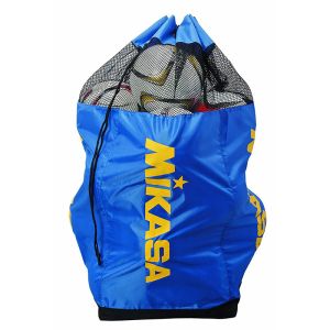 Сумка для мячей Mikasa, на 16 мячей, синий/желтый