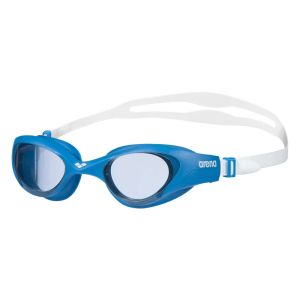 Очки для плавания Arena The One 001430-571, светло-синие линзы, белый/синий