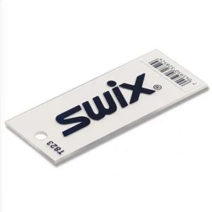Скребок для лыж Swix T0823D, 3 мм, оргстекло, прозрач./черн.