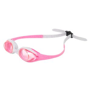 Очки для плавания детские Arena Spider JR 92338-902, розовые линзы, розовый/белый