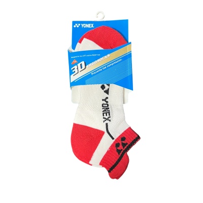 Носки Yonex, короткие, красный