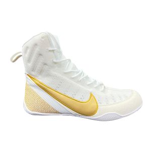Боксерки Nike Machomai 3 SJ-11 (арт. 1792), белый/золотистый
