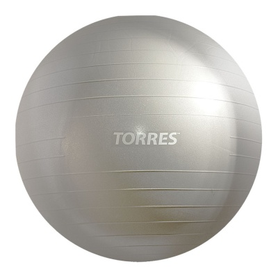 Фитбол Torres AL121155, 55 см, гладкий, с насосом