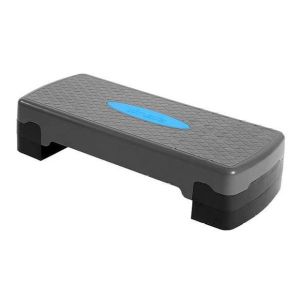 Степ-платформа StarFit SP-103, 2-х уровневая, разм. 67.5 х 28.5 х 15 см, серый/черный
