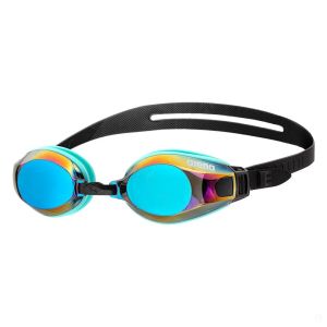 Очки для плавания Arena Zoom X-fit Mirror 009439-112, хамелеон линзы, голубой/черный