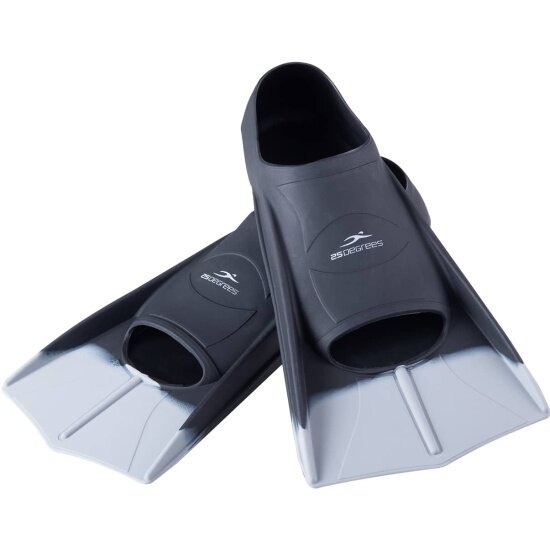 Ласты для плавания 25Degrees Pooljet 25D21001, черный/серый