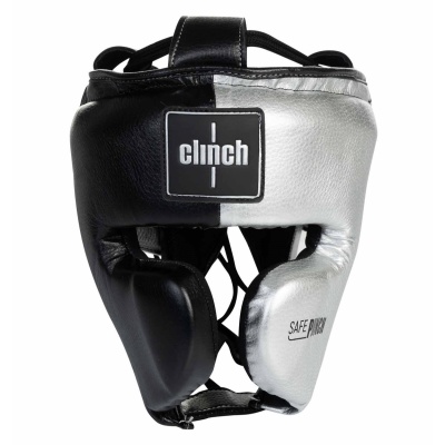 Шлем для бокса Clinch C145 Punch 2.0, черный/серебрянный, разм. S
