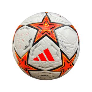 Мяч футбольный K66 Adidas Champions League Replica ЛЧ, разм. 5, белый/оранжевый