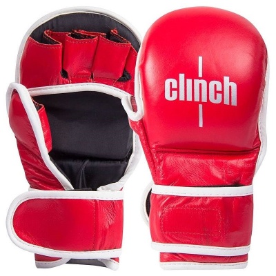 Черепашки для единоборств Clinch C691 Union, красный, разм. S