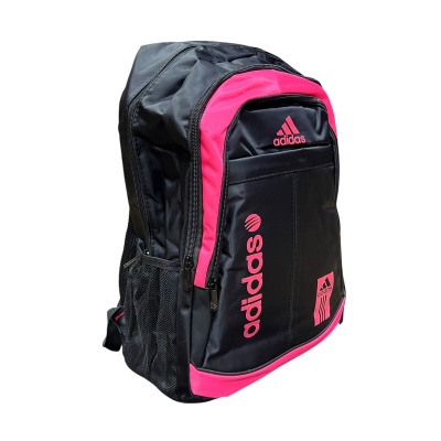 Рюкзак Adidas арт. 7856, черный/розовый