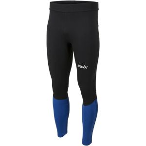 Тайтсы мужские Swix Focus 22293-10000, черный/синий