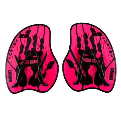 Лопатки для плавания Arena Vortex 95232-95, розовый, разм. M