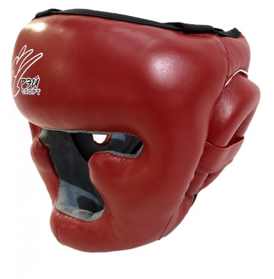 Шлем для бокса Ray Sport Мехико-2 Ш43ИВ, красный, разм. M