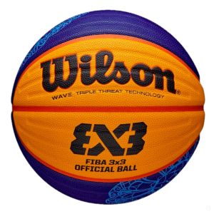 Мяч баскетбольный Wilson 3x3 Official Game Ball Paris 2024 WZ1011502XB6F