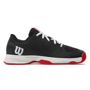 Кроссовки для тенниса детские Wilson Rush Pro WRS333010, черный/белый