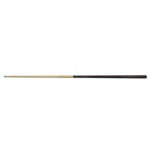 Кий бильярдный Dinamika Billiards Клубный 0-1-P (КийД01Р.Кл.Эб), односоставный, эбен