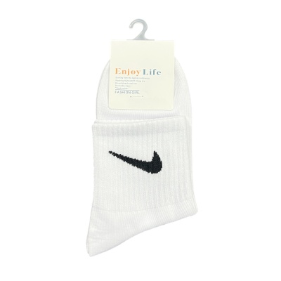 Носки Nike Enjoy Life арт.216501 (ШК 905307), средняя посадка, белый, разм. 24-26 см