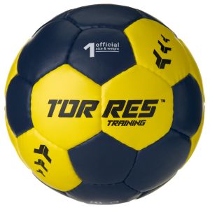 Мяч гандбольный Torres Training H32451, ПУ, 4 подкл. слоя, руч. сшивка, мультиколор, разм. 1