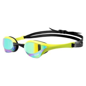 Очки для плавания Arena Cobra Ultra Swipe Mirror 002507-110, хамелеон линзы, салатовый/черный