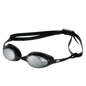 Очки для плавания Arena Cobra Mirror 92354-50, серебрянные линзы, зеленый/белый