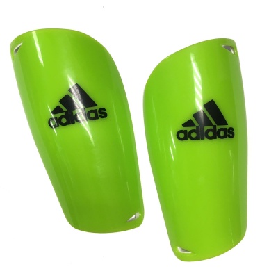 Щитки футбольные взрослые Adidas, салатовый