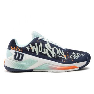 Кроссовки для тенниса мужские Wilson Rush Pro 4.0 Clay WRS329800, темно-синий