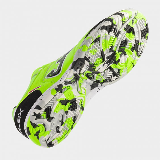 Футзалки Joma Top Flex TOPW.2411.IN, салатовый/черный