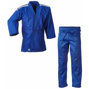 Кимоно для дзюдо Adidas J200E, синий/белый