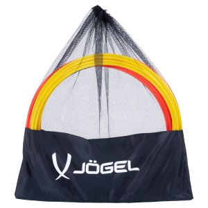 Кольца (обручи) координационные Jogel Skill Rings JA-217, 12 шт., диам. 50 см, 3 цвета