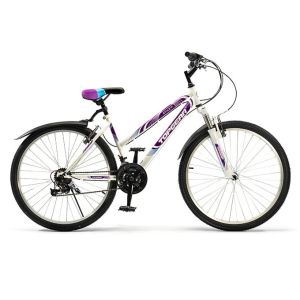 Велосипед Top Gear 26" Style арт. ВН26433К, рама 16", белый/фиолетовый