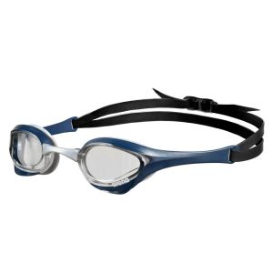 Очки для плавания Arena Cobra Ultra Swipe 003929-150, прозрачные линзы, черный/синий