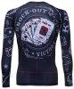 Рашгард для MMA Knock Out Royal Flush RG-103, взрослый, черный