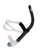 Трубка для плавания Arena Snorkel 004825-501, черный