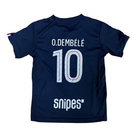 Форма футбольная детская клубная Nike PSG O. Dembele, темно-синий