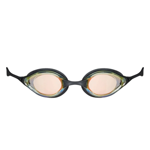 Очки для плавания Arena Cobra Swipe Mirror 004196-350, золотистые линзы, черный