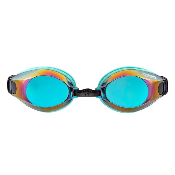 Очки для плавания Arena Zoom X-fit Mirror 009439-112, хамелеон линзы, голубой/черный