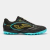 Сороконожки Joma Liga 5 LIGS.2301.TF, черный/бирюзовый