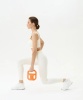 Гиря пластиковая BaseFit DB-505, 2 кг, оранжевый