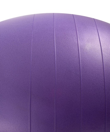 Фитбол StarFit GB-109, 75 см, антивзрыв, с насосом, фиолетовый