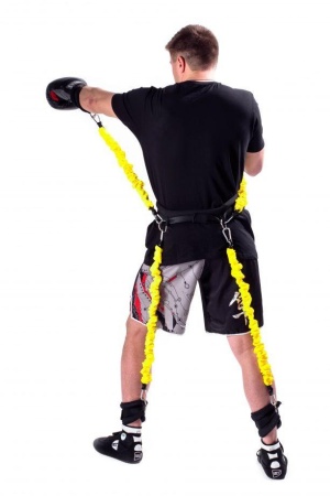 Эспандер бойца SPR Pro Puncher, черный