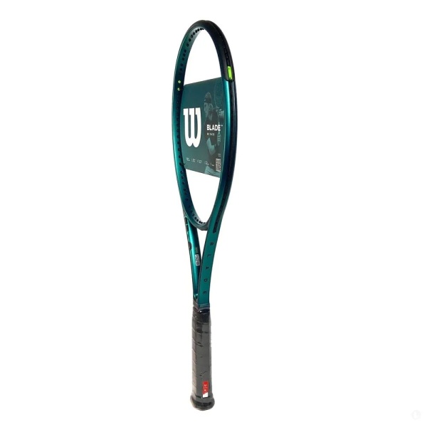 Ракетка для большого тенниса Wilson Blade 98 18X20 V9 unstr U3 WR149911, графит, зеленый