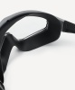 Очки-маска для плавания 25Degrees Immerse Black/Gray 25D25003, прозрачные линзы, черный/серый