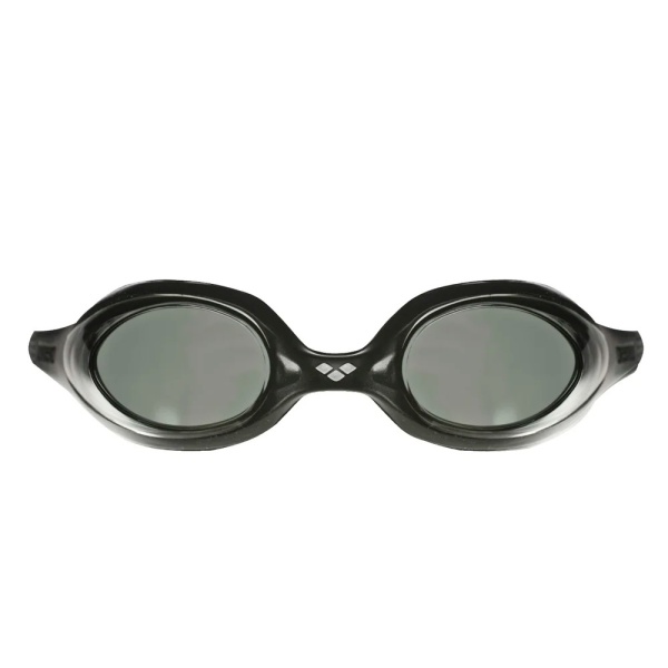 Очки для плавания Arena Spider 000024-555, черные линзы, черный/белый